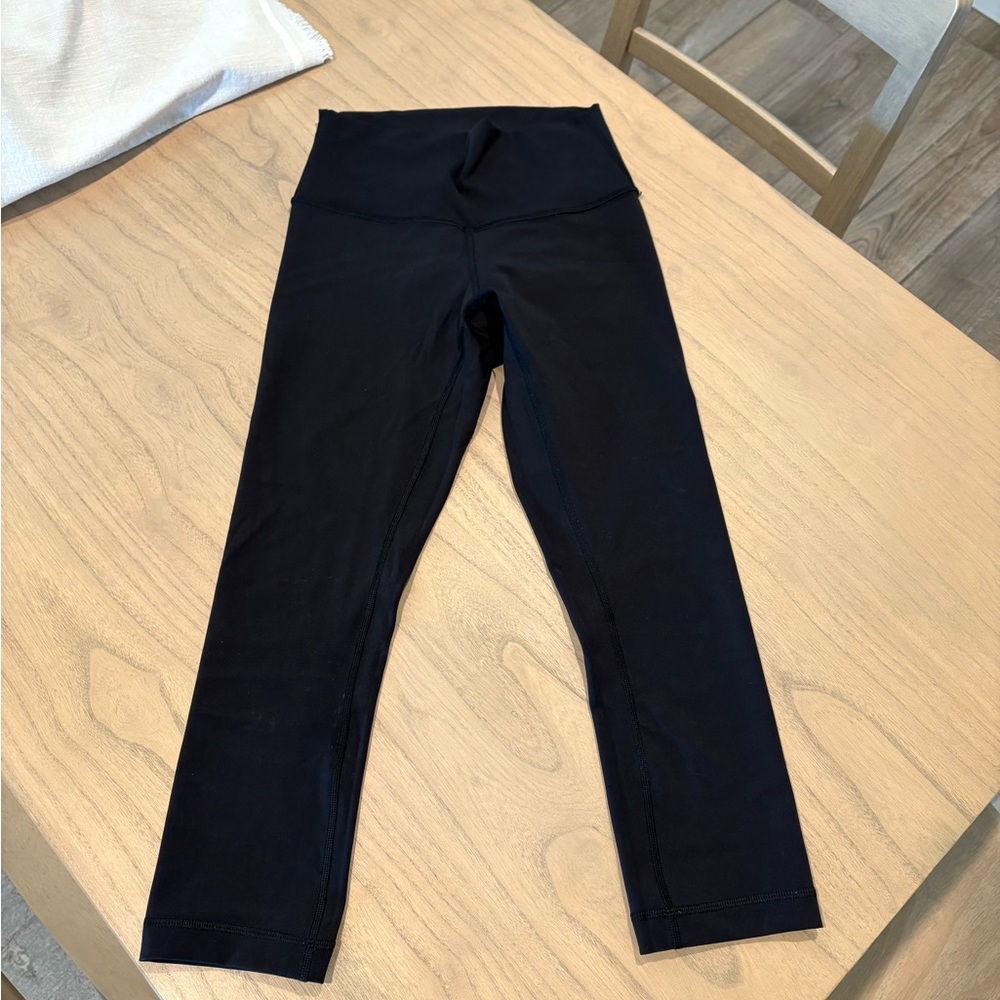 Lululemon Wunder Under Crop Leggings Size 4